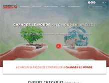 Tablet Screenshot of cherrycheckout.com